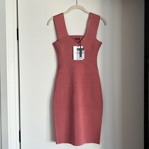 Alexander Wang Coral stretchy dress